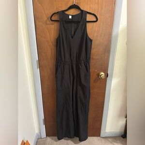 Old Navy Black V-Neck Jumpsuit